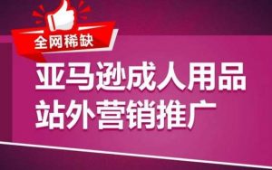 亚马逊成人用品站外营销推广，​成人用品新品推广方案，助力打造类目爆款-创库88项目资源网