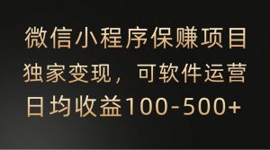 腾讯官方项目，可软件自动运营，稳定有保障，时间自由，永久售后，日均收益100-500+-创库88项目资源网