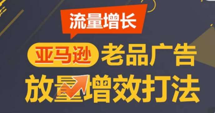 亚马逊流量增长-老品广告放量增效打法，循序渐进，打造更多TOP listing​-创库88项目资源网