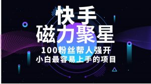 （10648期）小白最容易上手的项目！售卖磁力聚星开通码，一单20，一天十几单，轻松…-创库88项目资源网